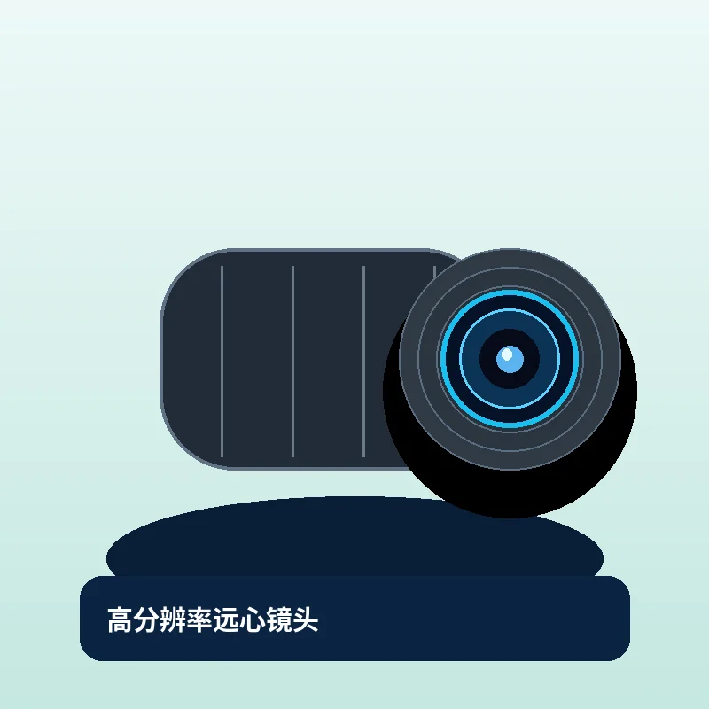 高倍率精密远心镜头
